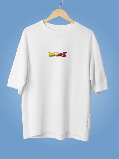 Supreme Dragon ball Z x Spiderman Crossover Oversized White T-shirt