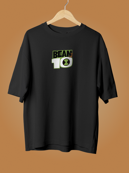 Bean 10 black oversize t shirt