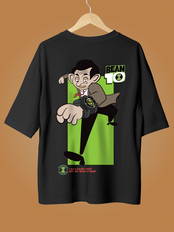 Bean 10 black oversize t shirt