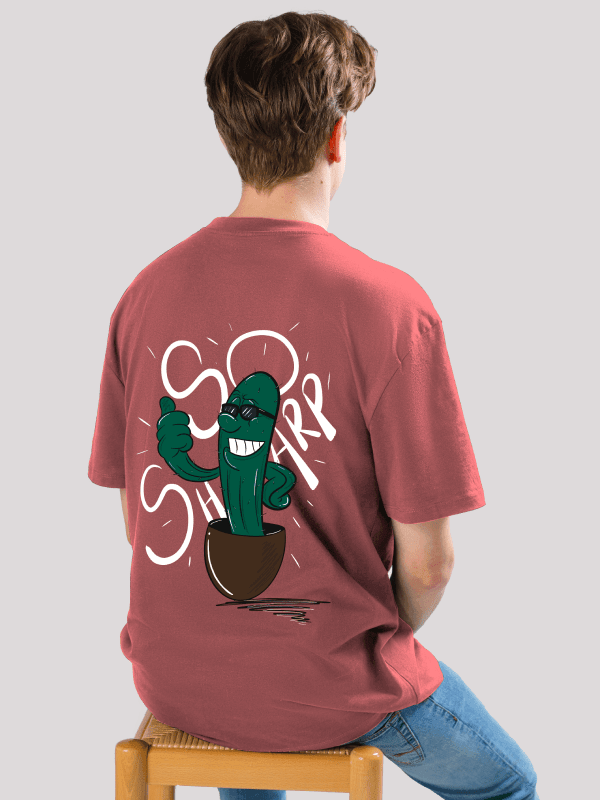 So Sharp oversized t-shirt