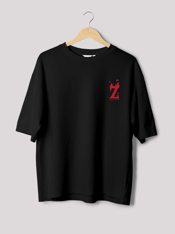 Phantom Warrior Zlaata- Black Printed Unisex T- Shirt
